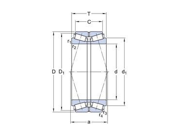  BT2B332911B/HB1 Double Row Tapered Roller Bearing