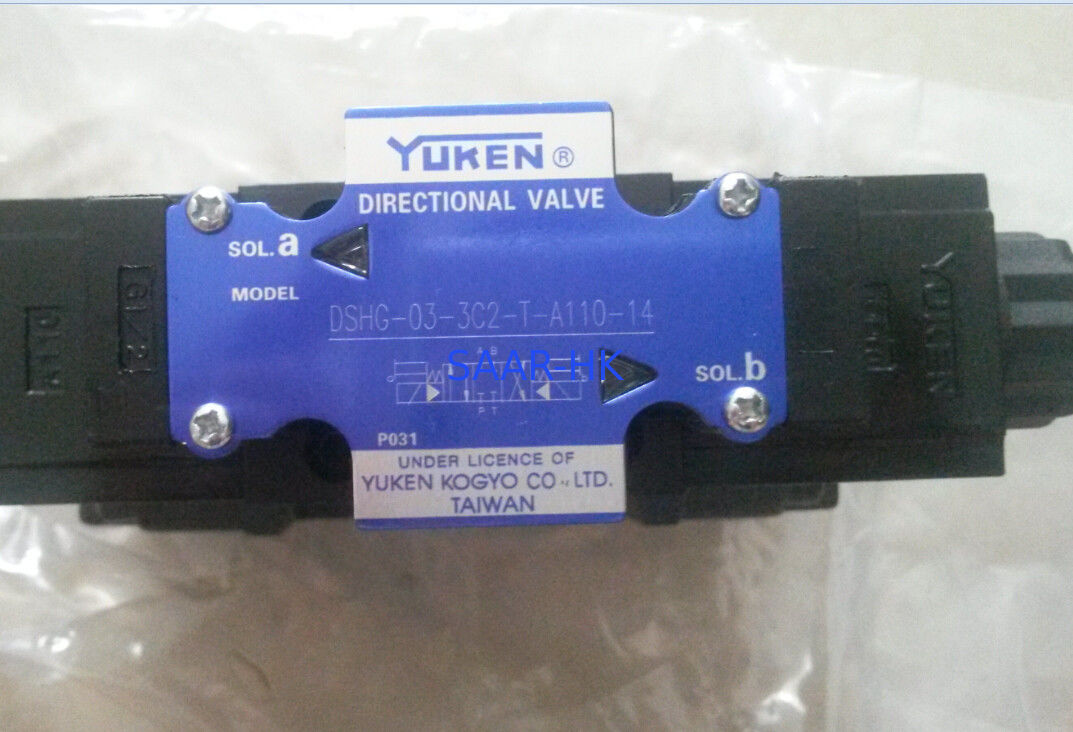 Yuken DSHG-03 Series Solenoid Controlled Pilot Operated Directional Valve