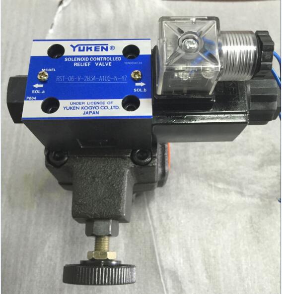 Yuken BST Series Solenoid Controlled Relief Valve